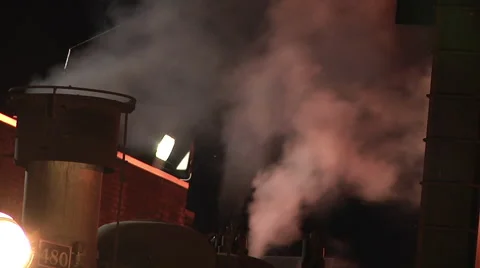 Smoke 'n Steam Stock Footage 44158210