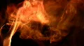 Smoke Orange 04 Loop HD Footage