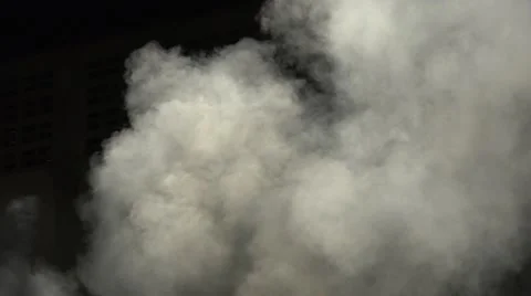 Smoke outdoors Stock Footage 47351956