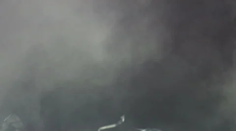 The smoke at a party Video stock 68695317
