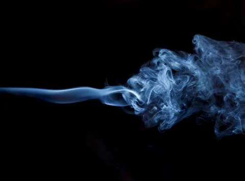 Smoke pattern, texture, background Stock Photos