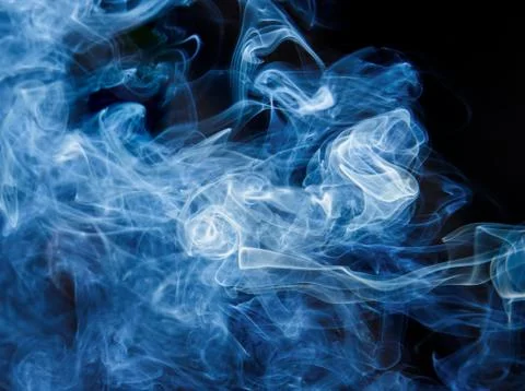 Smoke pattern, texture, background Stock Photos
