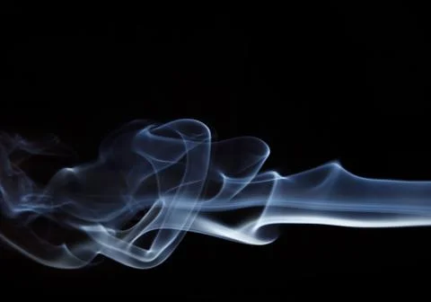 Smoke pattern, texture, background Stock Photos