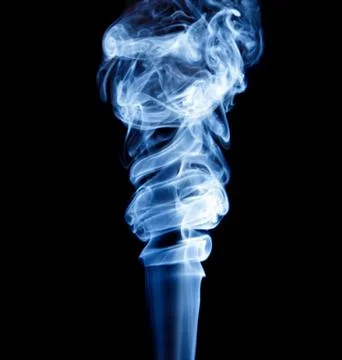 Smoke pattern, texture, background Stock Photos