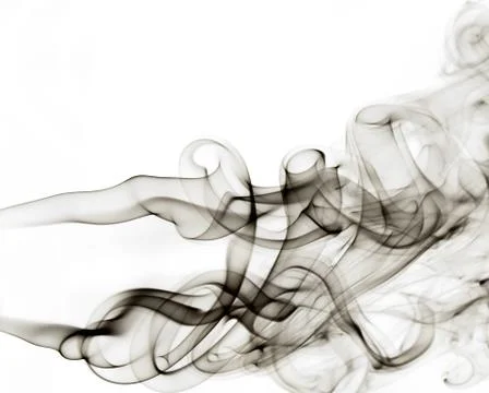 Smoke pattern, texture, background Foto stock