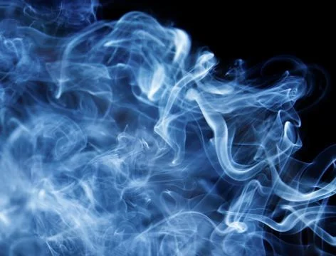 Smoke pattern, texture, background Stock Photos