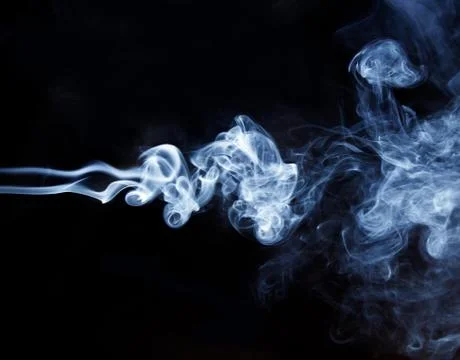 Smoke pattern, texture, background Stock Photos