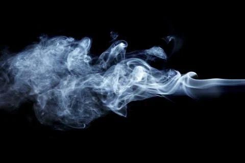 Smoke pattern, texture, background Stock Photos
