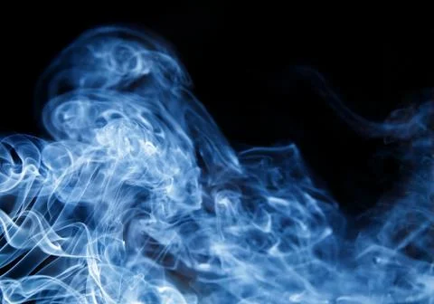 Smoke pattern, texture, background Stock Photos