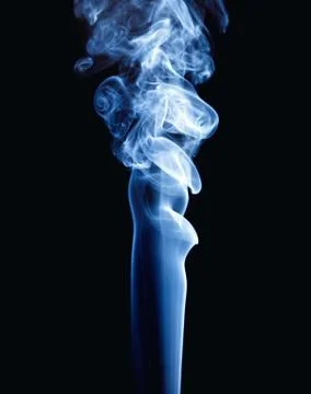 Smoke pattern, texture, background Stock Photos