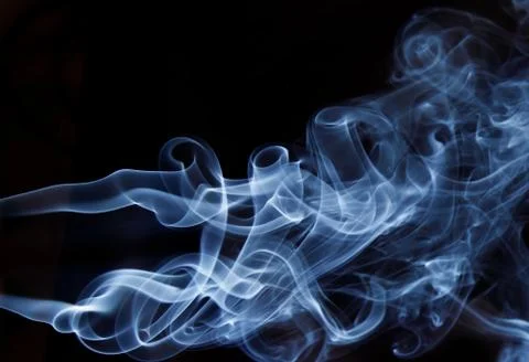 Smoke pattern, texture, background Stock Photos