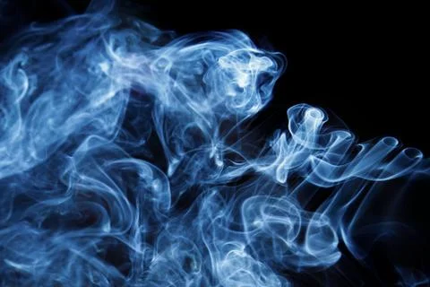 Smoke pattern, texture, background Stock Photos