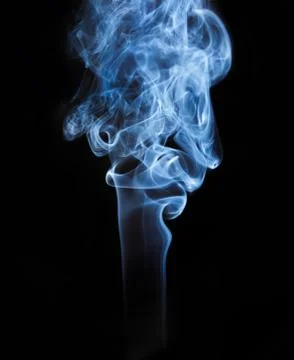 Smoke pattern, texture, background Stock Photos