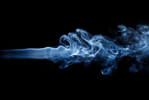 Smoke pattern, texture, background Stock Photos