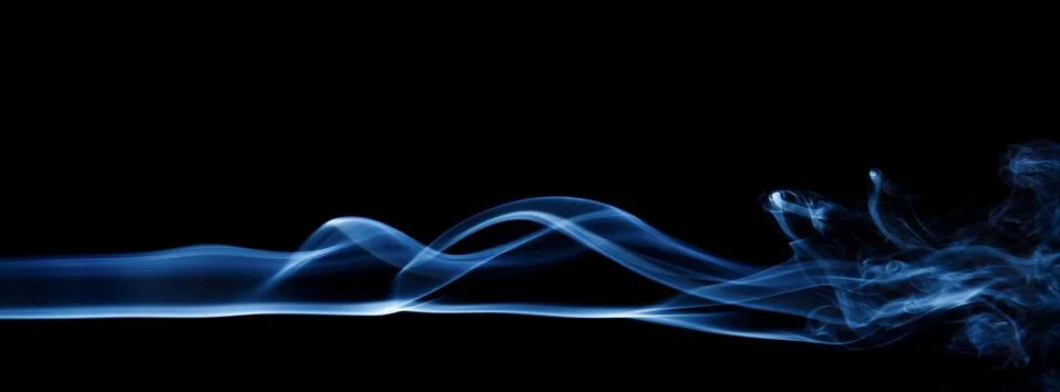 Smoke pattern, texture, background Stock Photos