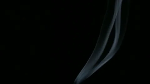 Smoke patterns on black Stock Footage 21817875