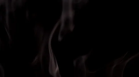 Smoke Patterns on dark Stock Footage 36437436