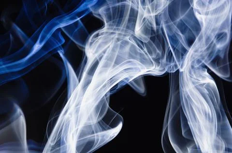 Smoke Patterns Stock-Fotos