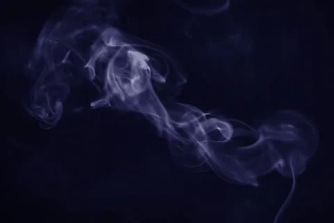 Smoke Phantom Blue Stock Photos