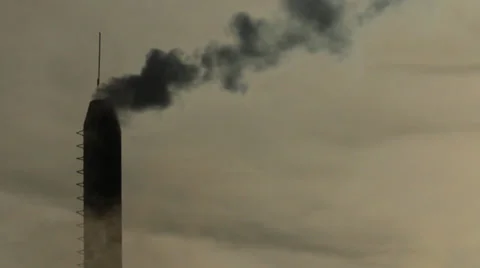 Smoke pipe b Video stock 34523882