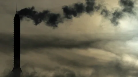 Smoke pipe Stock Footage 34524145