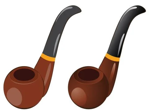 Smoke Pipe Icon Stock Illustration