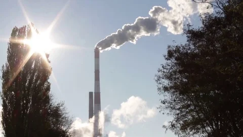 Smoke from a pipe Long Vídeos de archivo 70028544
