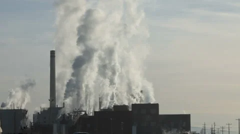 Smoke pollution 스톡 동영상 61671596