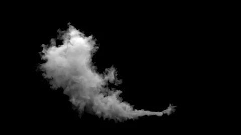 Smoke Pollution Video stock 124986002