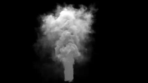 Smoke Pollution Video stock 124992159