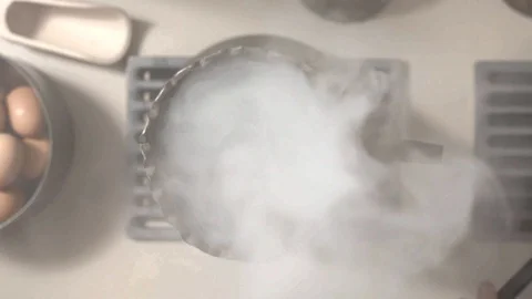 Smoke from the pot Stock Footage 93731030