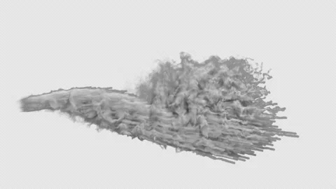 Smoke Pressure On Alpha Stock Footage 157373571