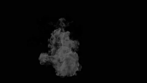 Smoke Random Emitter Video stock 135256234