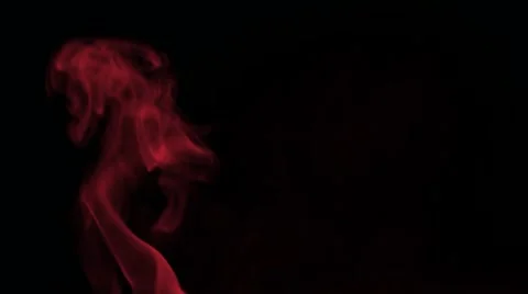 Smoke red Stock Footage 46595973