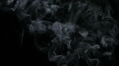 Smoke rises to the top Stock Footage 48488741