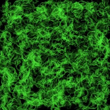 Smoke rising from an exploding up wall green smoke, smoke texture, background pi Stock Photos