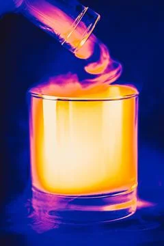 Smoke on the rocks Stock Photos