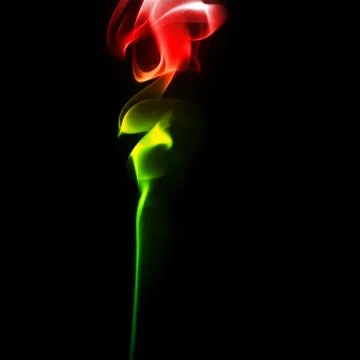 Smoke rose from Stock Photos