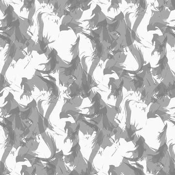 Smoke seamless texture on white background pattern vector. Smoke seamless p.. Stock Illustration