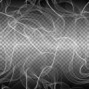 Smoke seamless vector texture Stock Illustration