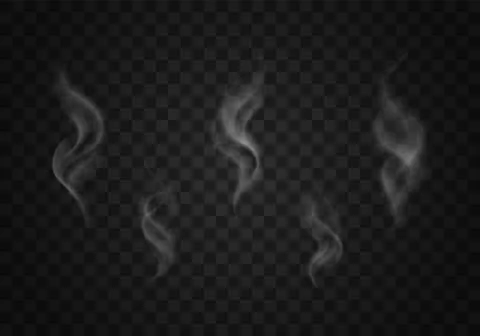 Smoke set Stock Illustration
