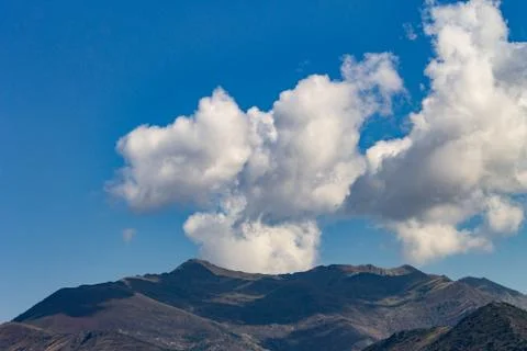 Smoke Shaped Cloud Formation Stock Photos