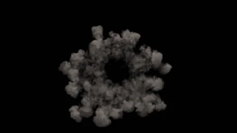 Smoke Shockwave Stock-Footage 87153281