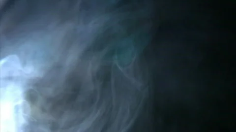Smoke Side 05 Loop Stock Footage