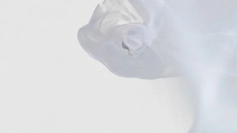 Smoke Simulation, With Alpha Channel Stock Footage 317256479