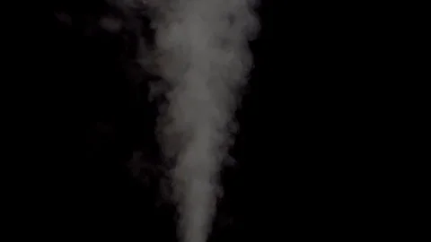 Smoke in slow motion on black background. Stock Footage 112429024