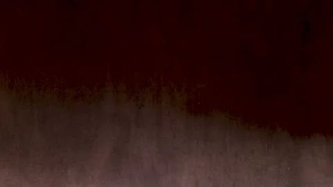 Smoke in Slow Motion on Dark Background. Realistic Atmospheric Gray Smoke Stock Footage 310813378