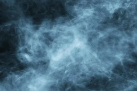 Smoke slowly floating through space Иллюстрация