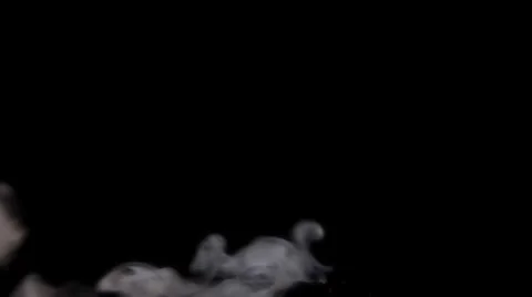 Smoke Small Windy 02 Stock-Footage 8542371