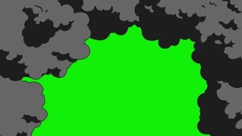 Smoke, Smoke Elements motion graphics, fog, steam effects, wind, Chroma key Stock Footage 315302862